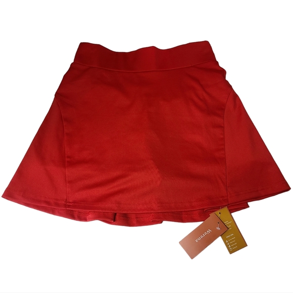 Werena Shorts Nwt Werena Red Golf Skort Womens Size Medium Active